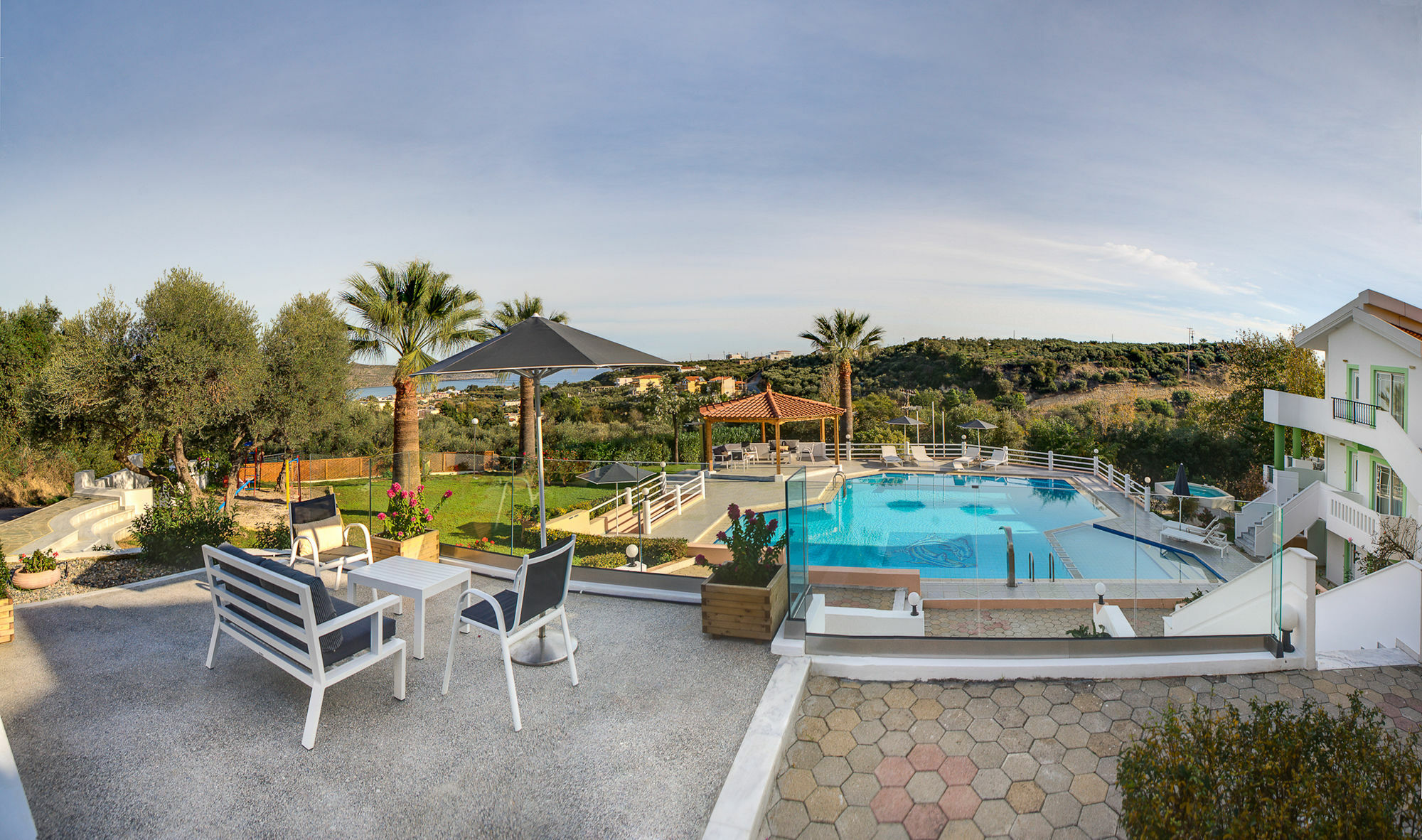 Villa Life Agia Marina Eksteriør bilde